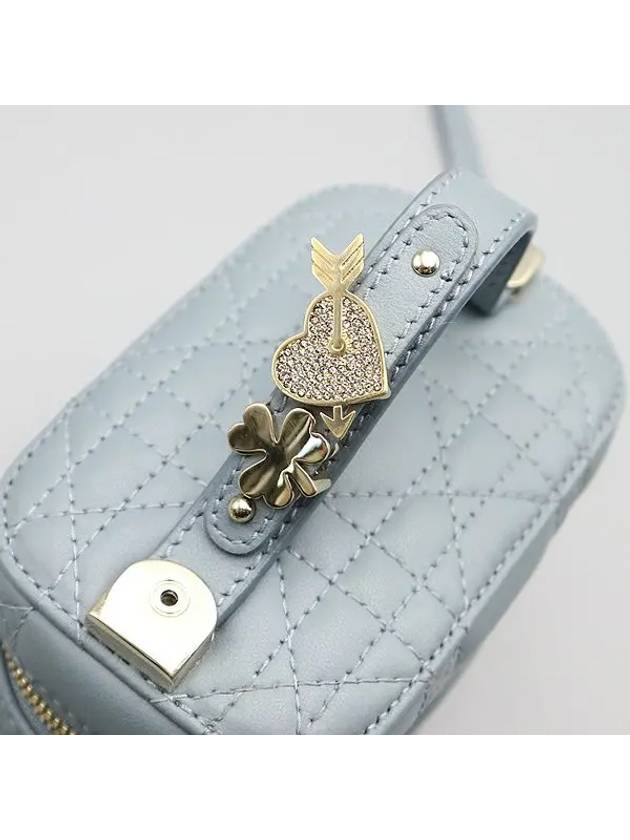 S0935ONMJ Cloud Blue Color Micro Vanity Cross Bag - DIOR - BALAAN 5