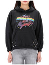 Graphic logo print overfit hoodie 697874 0105 - BALENCIAGA - BALAAN 5