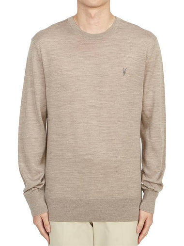 Men's Knit MK129D STONE TAUPE MARL - ALLSAINTS - BALAAN 1