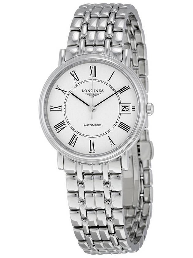 Longines Presence Automatic White Dial Men's Watch L4.821.4.11.6 - LONGINES - BALAAN 1