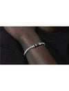 Monogram Logo Chain Bracelet Silver - LOUIS VUITTON - BALAAN 3