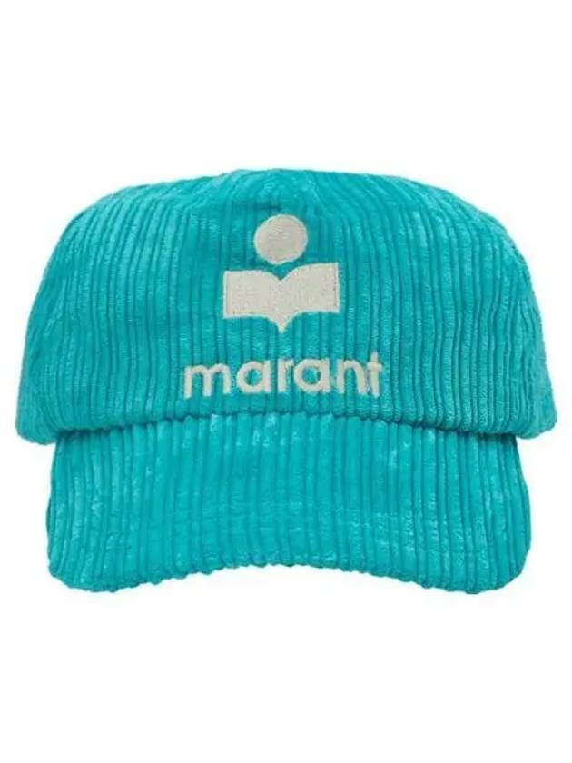 Tyron Corduroy Ball Cap Sky Blue - ISABEL MARANT - BALAAN 2