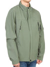 Shell R Lens Zip-Up Jacket Green - CP COMPANY - BALAAN 5