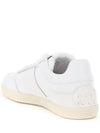 Men's Tabs Leather Low Top Sneakers White - TOD'S - BALAAN 3