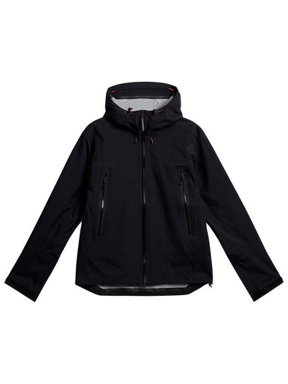 Men's Bryden Waterproof Hooded Zip-Up Jacket Black - J.LINDEBERG - BALAAN 2