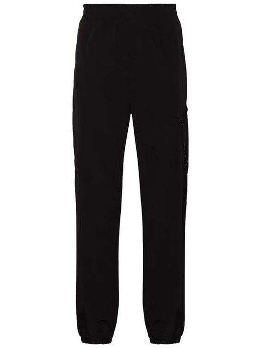 Men's Lens Wappen Chrome Training Track Pants Black - CP COMPANY - BALAAN 2