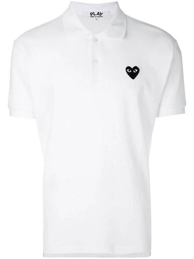 Comme Des Garçons Play Polo Heart Emblem Clothing - COMME DES GARCONS PLAY - BALAAN 1