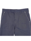 Thick Cotton Canvas Gardener's Slacks Navy - DIOR - BALAAN 4