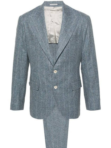 Brunello Cucinelli Striped Suit - BRUNELLO CUCINELLI - BALAAN 1