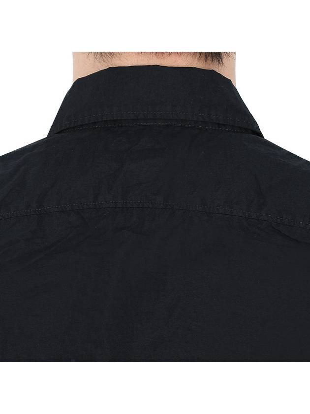 Taylon L Zip-up Long Sleeve Shirt Black - CP COMPANY - BALAAN 11