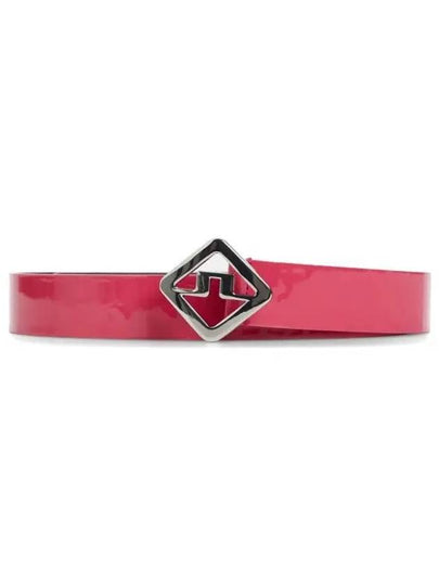 Diana High Shine Leather Golf Belt Rose Red - J.LINDEBERG - BALAAN 2