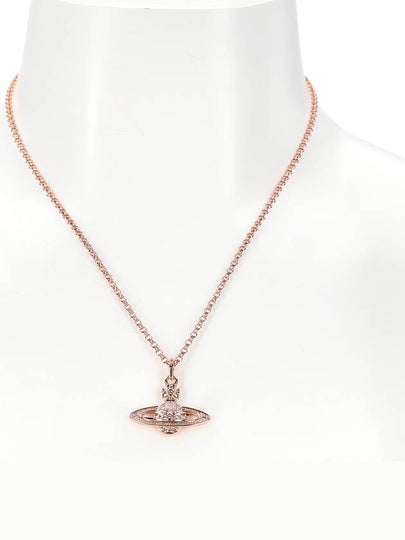 Mini Bas Relief Pendant Necklace Rose Gold - VIVIENNE WESTWOOD - BALAAN 2