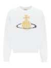 Time Machine Raglan Sweatshirt White - VIVIENNE WESTWOOD - BALAAN 2