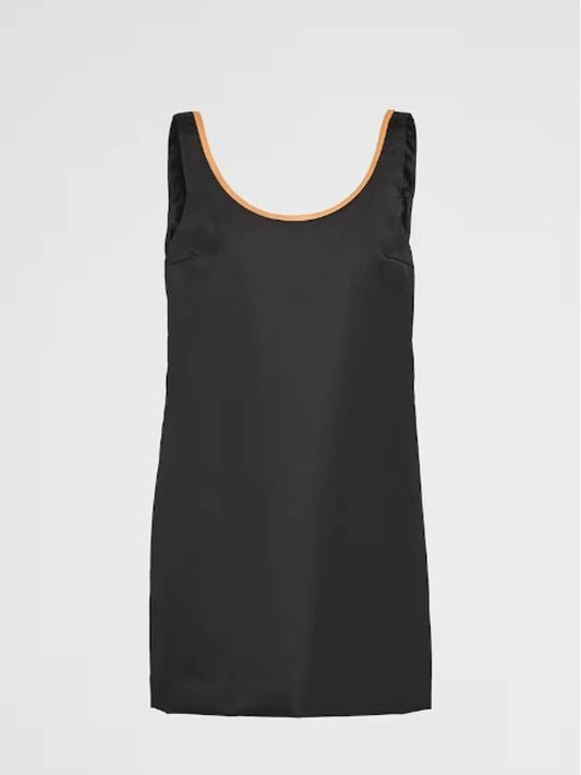 Re-Nylon Short Dress Black - PRADA - BALAAN 2