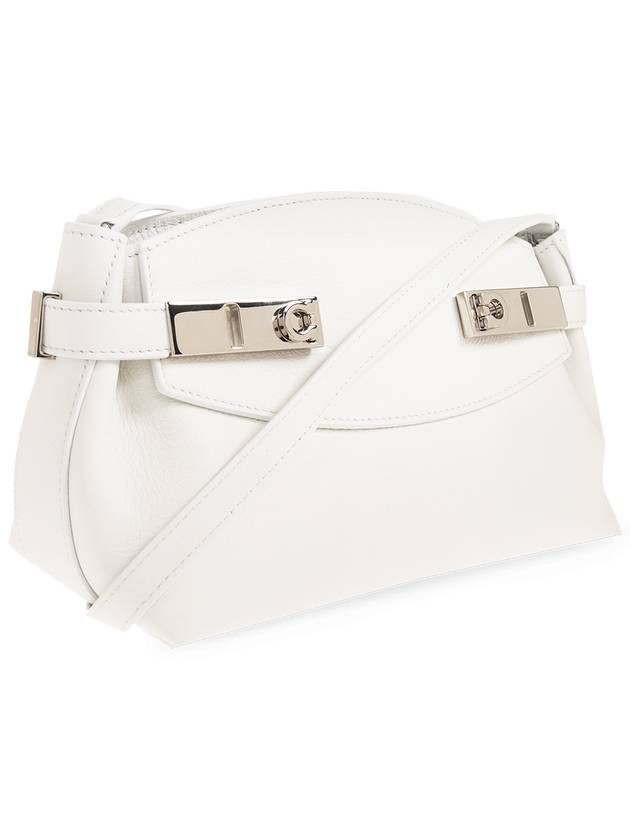 FERRAGAMO ‘Hug’ Shoulder Bag, Women's, White - SALVATORE FERRAGAMO - BALAAN 4