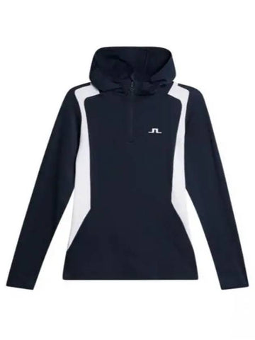 Mae Quarter Zip Hood GWJS11076 6855 Women s - J.LINDEBERG - BALAAN 1