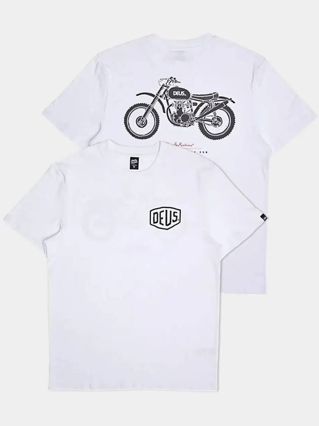 All sizes 24 season Deus Parilla short sleeve t shirt white DMP241438A - DEUS EX MACHINA - BALAAN 6