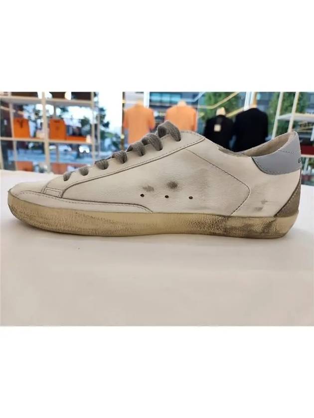 Superstar Low Top Sneakers Blue White - GOLDEN GOOSE - BALAAN 3