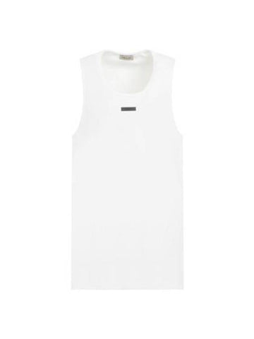 Sleeveless T Shirt FG850026CTN WHITE - FEAR OF GOD - BALAAN 1