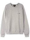 Item Logo Cotton Sweatshirt Grey - A.P.C. - BALAAN 2