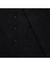 Gabardine Long Sleeve Shirt Black - CP COMPANY - BALAAN 10