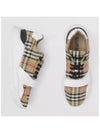 Vintage Check Suede Leather Sneakers Archive Beige - BURBERRY - BALAAN 2