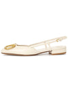 V Logo Signature Women s Slingback S0HG0DSH I16 - VALENTINO - BALAAN 3