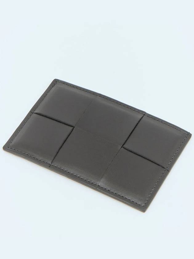 Intrecciato Cassette Card Wallet Black - BOTTEGA VENETA - BALAAN 5