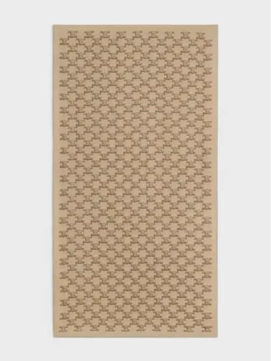 Monogram Cashmere Muffler Beige - CELINE - BALAAN 2