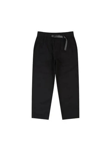 Cotton Wide Pants 4536 Black - KANGOL - BALAAN 1