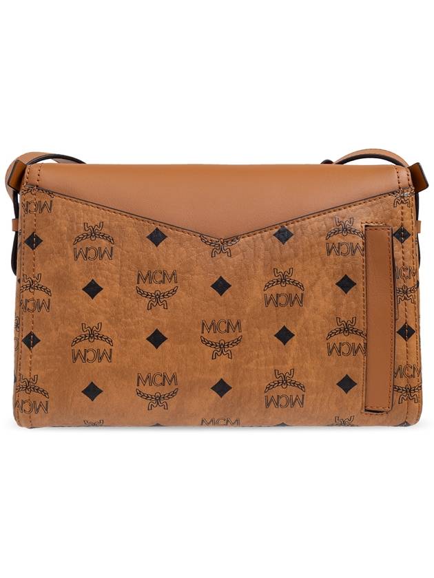 MCM Shoulder Bag With Visetos Print, Women's, Brown - MCM - BALAAN 3