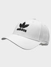 Classic Trefoil Ball Cap White - ADIDAS - BALAAN 3