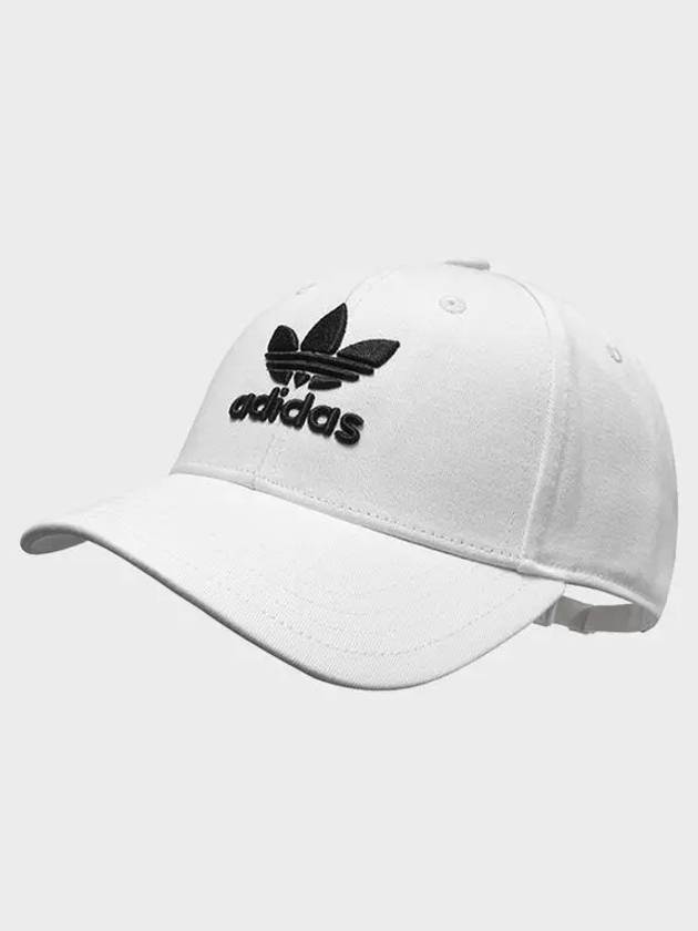 Classic Trefoil Ball Cap White - ADIDAS - BALAAN 4