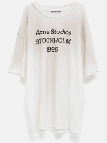 Logo t-shirt for Men- Relaxed fit - ACNE STUDIOS - BALAAN 1