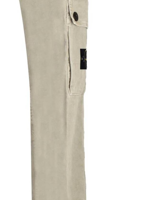 Compass Badge Cargo Straight Pants Navy - STONE ISLAND - BALAAN 3