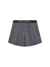 Logo Banding Cotton Boxer Shorts Grey - EMPORIO ARMANI - BALAAN 2