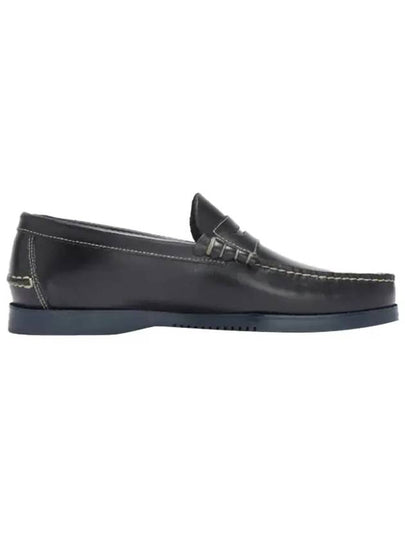 Coraux Leather Loafers Marine - PARABOOT - BALAAN 2