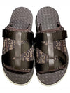 Oblique Jacquard Alpha Sandals Brown - DIOR - BALAAN 2