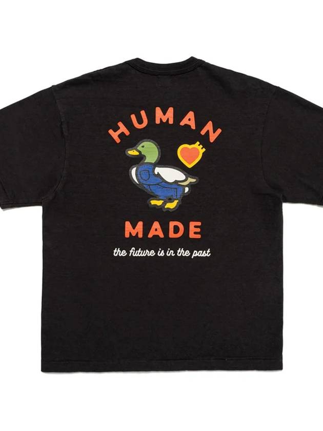 Graphic Short Sleeve T Shirt 1 Black HM28TE002 - HUMAN MADE - BALAAN 4