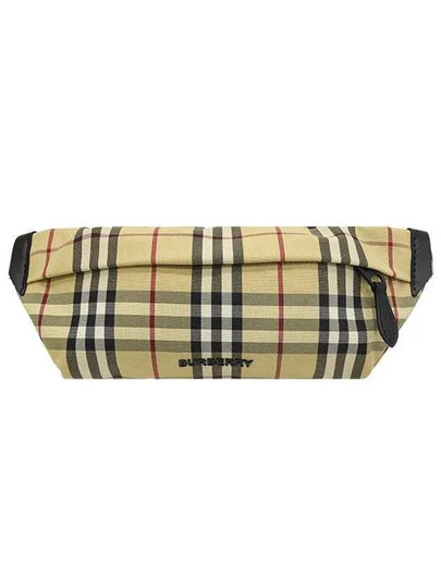 Stevie Check Belt Bag Archive Beige - BURBERRY - BALAAN 2