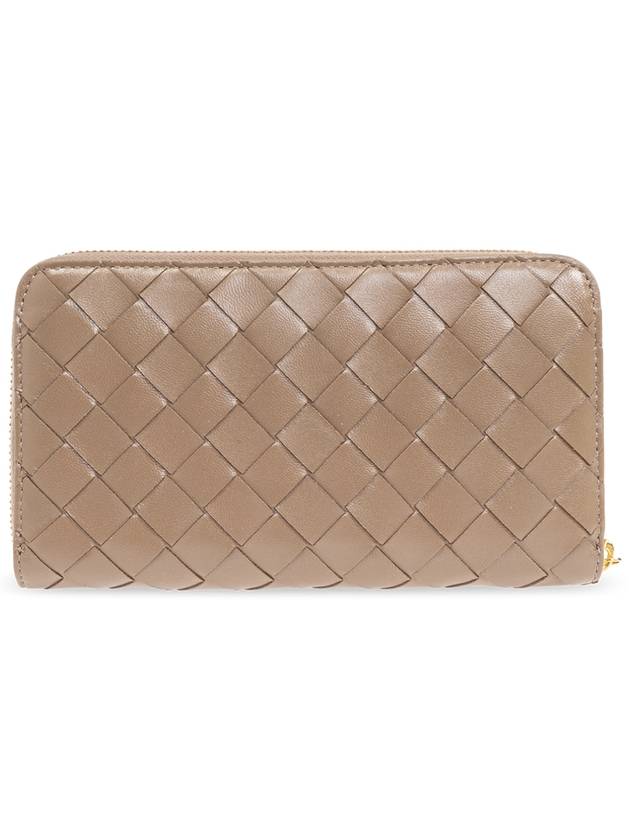 Bottega Veneta Leather Wallet, Women's, Brown - BOTTEGA VENETA - BALAAN 3