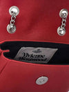 Derby Saffiano Small Shoulder Bag Red - VIVIENNE WESTWOOD - BALAAN 5