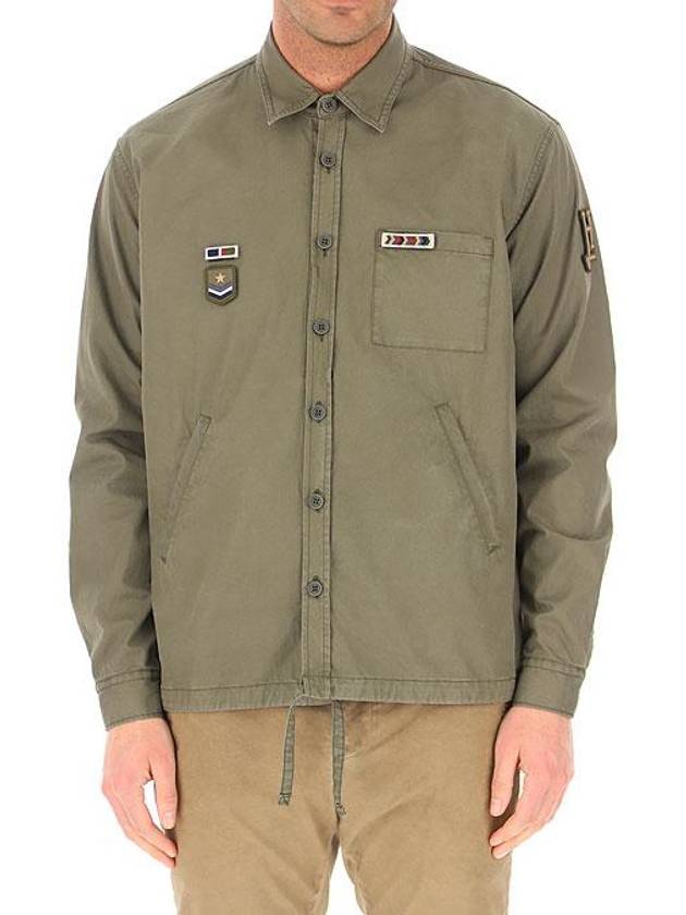 jacket GI0191U 13211 7730 military green - HERNO - BALAAN 3