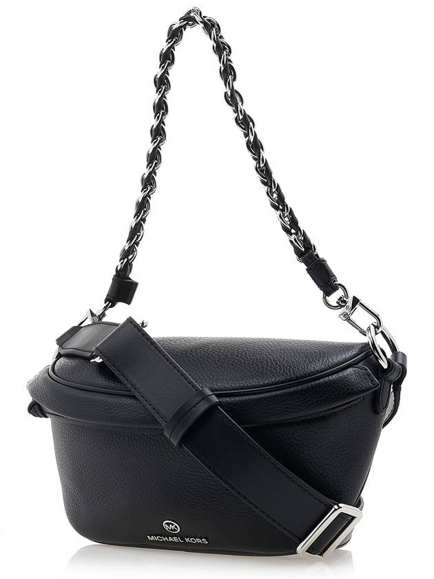 Slater Pebble Leather Sling Bag Black - MICHAEL KORS - BALAAN 3