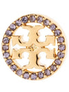 Miller Crystal Stud Earrings Gold - TORY BURCH - BALAAN 2