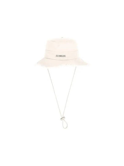 Artichaut Frayed Expedition Bucket Hat Off White - JACQUEMUS - BALAAN 2