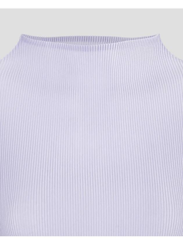 Pleats Please July Loose Fit Mist Top Light Blue Sky - ISSEY MIYAKE - BALAAN 3