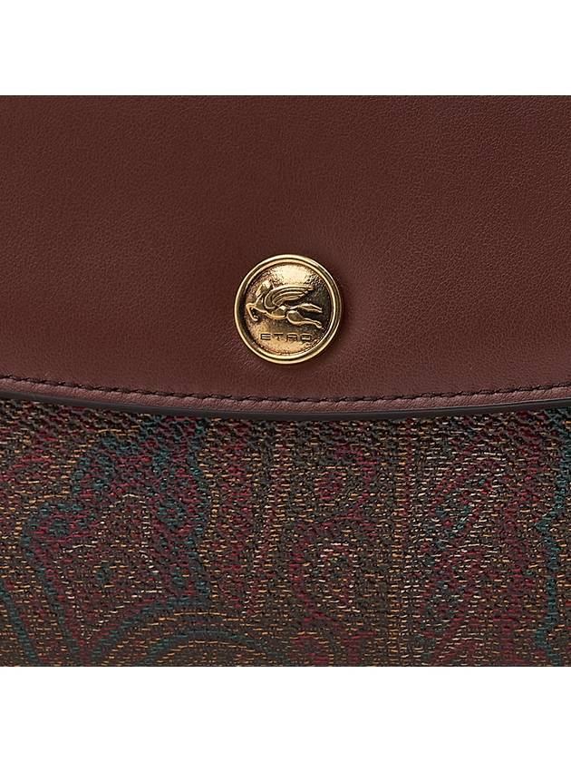 Paisley Half Wallet Brown - ETRO - BALAAN 7