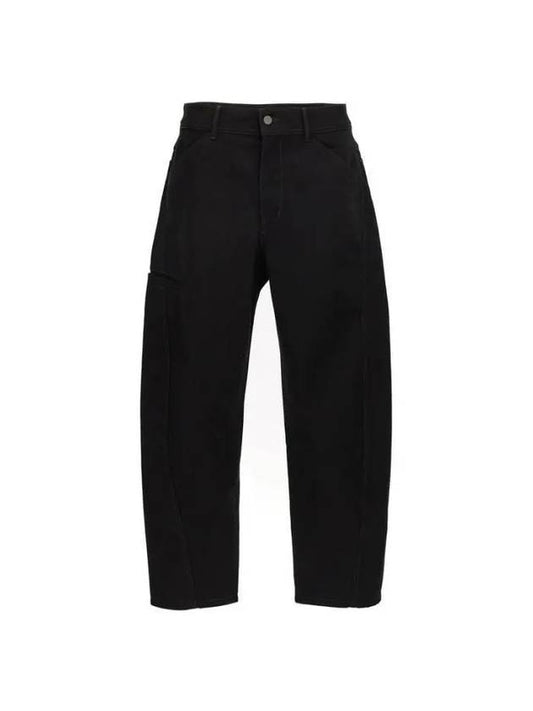 Twisted Workwear Straight Pants Black - LEMAIRE - BALAAN 2