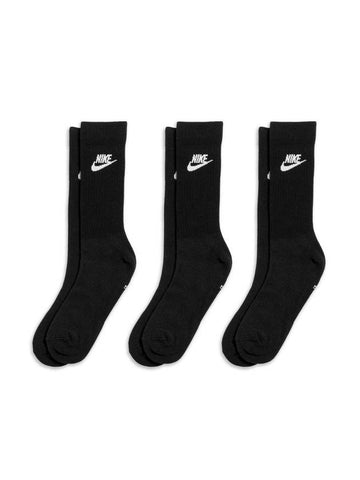 Everyday Essentials 3 Pack Socks Black - NIKE - BALAAN 1